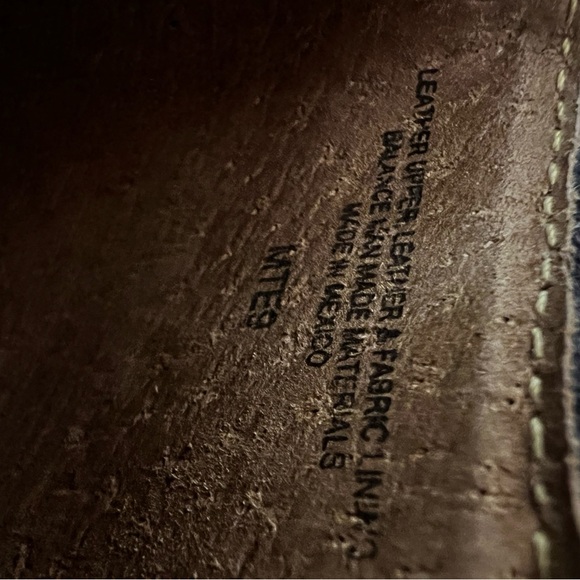 Born Blue Suede Loafer braided sz 6.5 - Picture 8 of 9